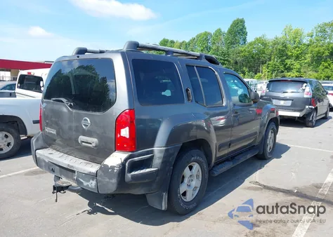 2005 Nissan Xterra S from USA, damaged, VIN 5N1AN08U25C652004